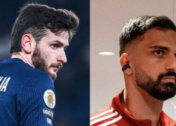 რა შეფასებები მიიღეს ჩემპიონთა ლიგაზე ხვიჩა კვარაცხელიამ და გიორგი მამარდაშვილმა პირველ ტაიმში ?