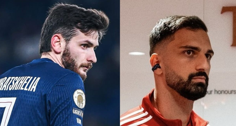 რა შეფასებები მიიღეს ჩემპიონთა ლიგაზე ხვიჩა კვარაცხელიამ და გიორგი მამარდაშვილმა პირველ ტაიმში ?